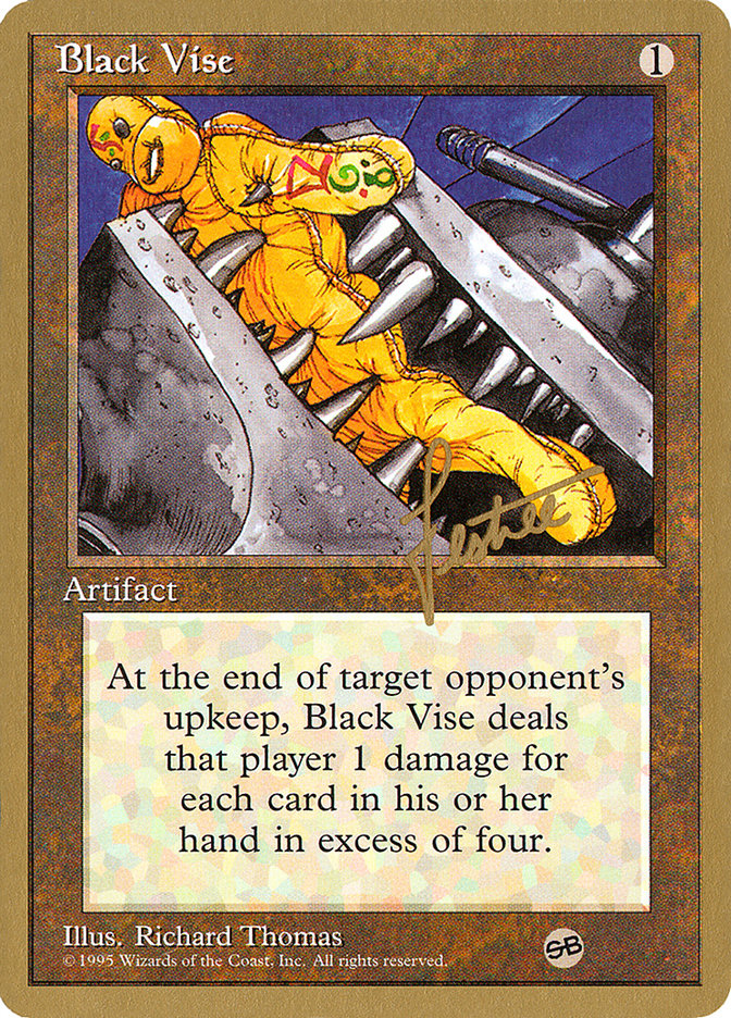 Black Vise (Bertrand Lestree) (SB) [Pro Tour Collector Set] | Anubis Games and Hobby