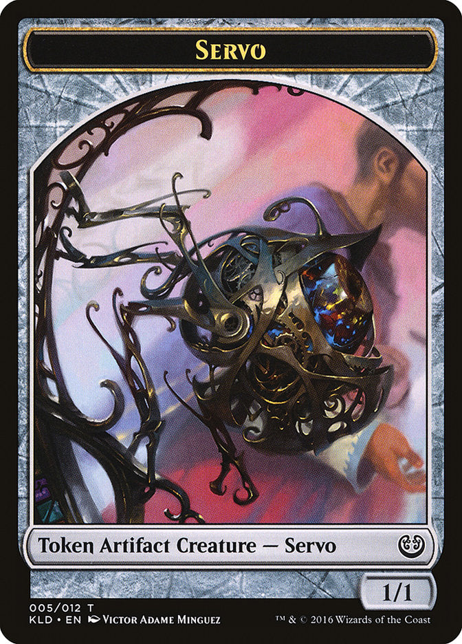 Servo Token (005/012) [Kaladesh Tokens] | Anubis Games and Hobby