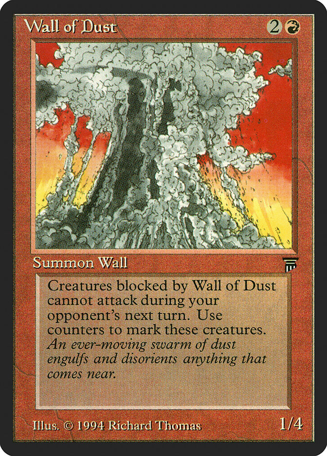 Wall of Dust [Legends] | Anubis Games and Hobby