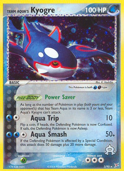 Team Aqua's Kyogre (3/95) [EX: Team Magma vs Team Aqua] | Anubis Games and Hobby