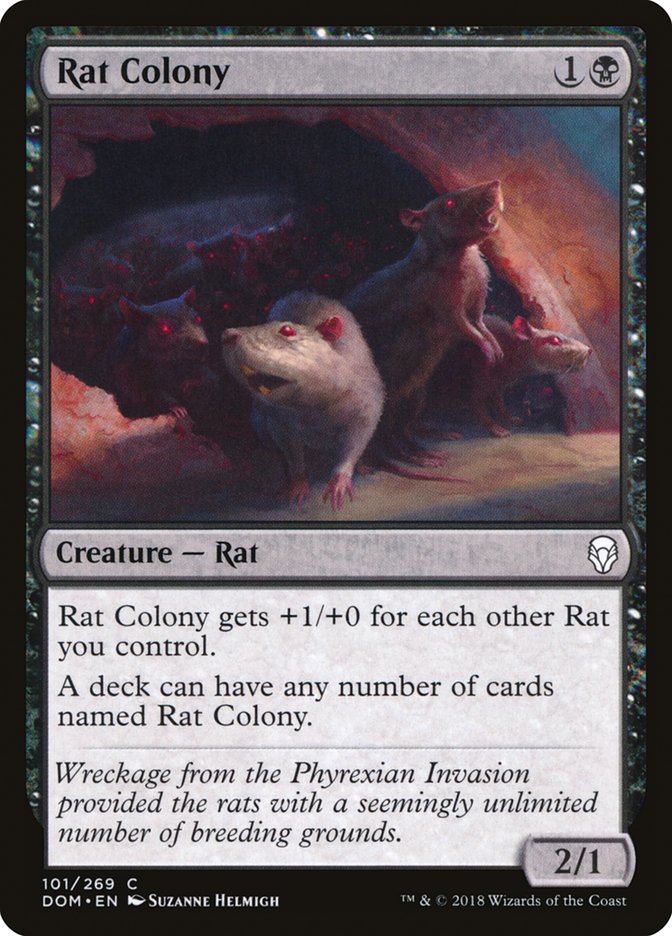 Rat Colony [Dominaria] | Anubis Games and Hobby