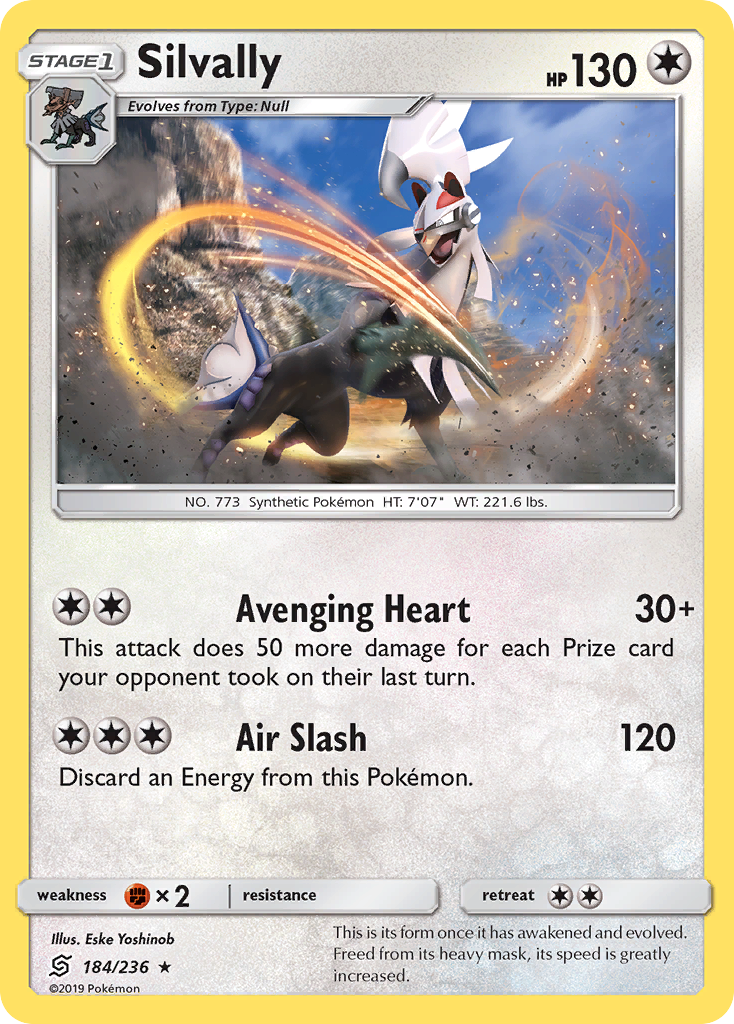 Silvally (184/236) [Sun & Moon: Unified Minds] | Anubis Games and Hobby