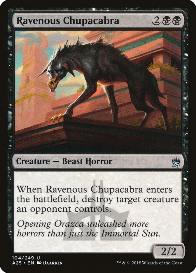 Ravenous Chupacabra [Masters 25] | Anubis Games and Hobby