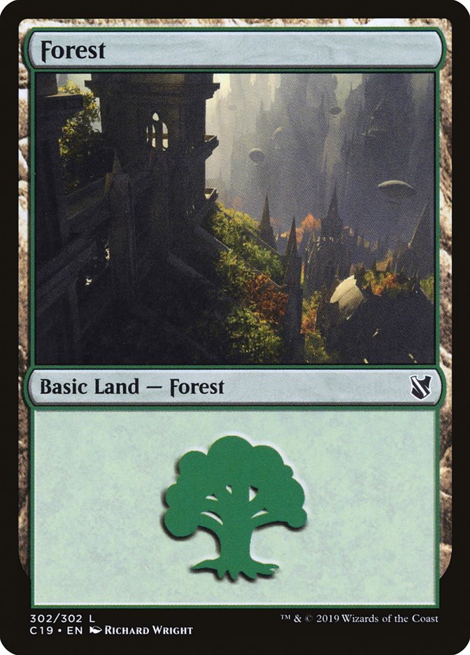 Forest (302) [Commander 2019] | Anubis Games and Hobby