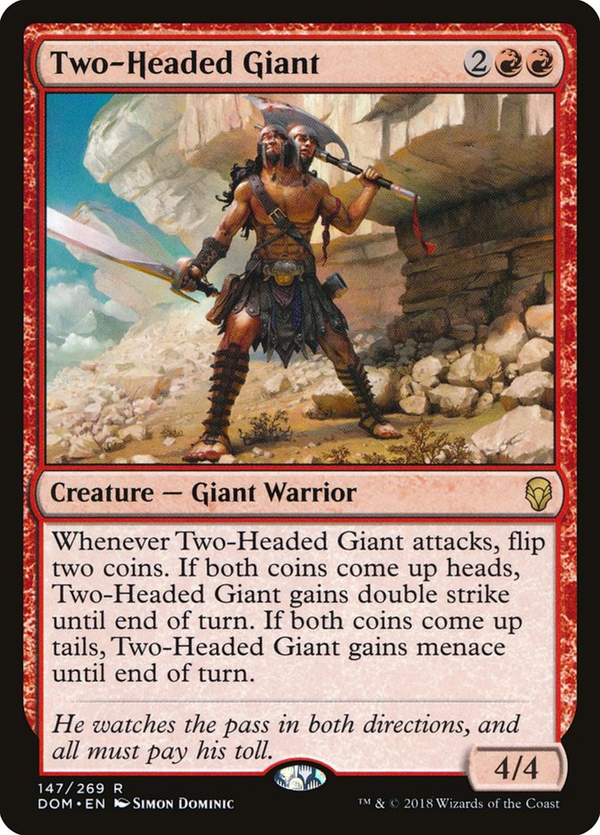 Two-Headed Giant [Dominaria] | Anubis Games and Hobby