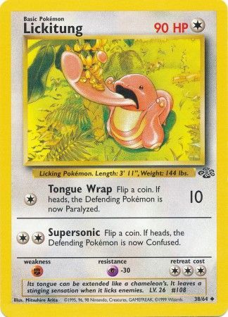 Lickitung (38/64) [Jungle Unlimited] | Anubis Games and Hobby