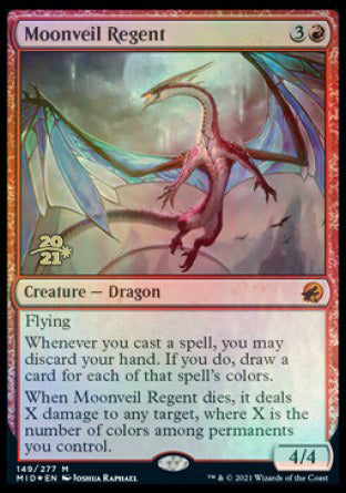 Moonveil Regent [Innistrad: Midnight Hunt Prerelease Promos] | Anubis Games and Hobby