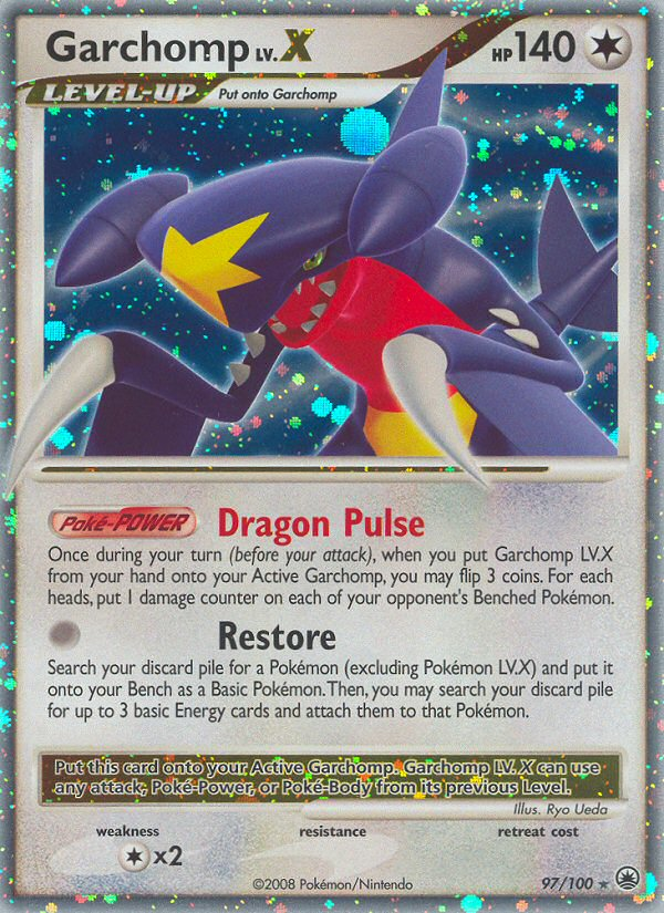 Garchomp LV.X (97/100) [Diamond & Pearl: Majestic Dawn] | Anubis Games and Hobby