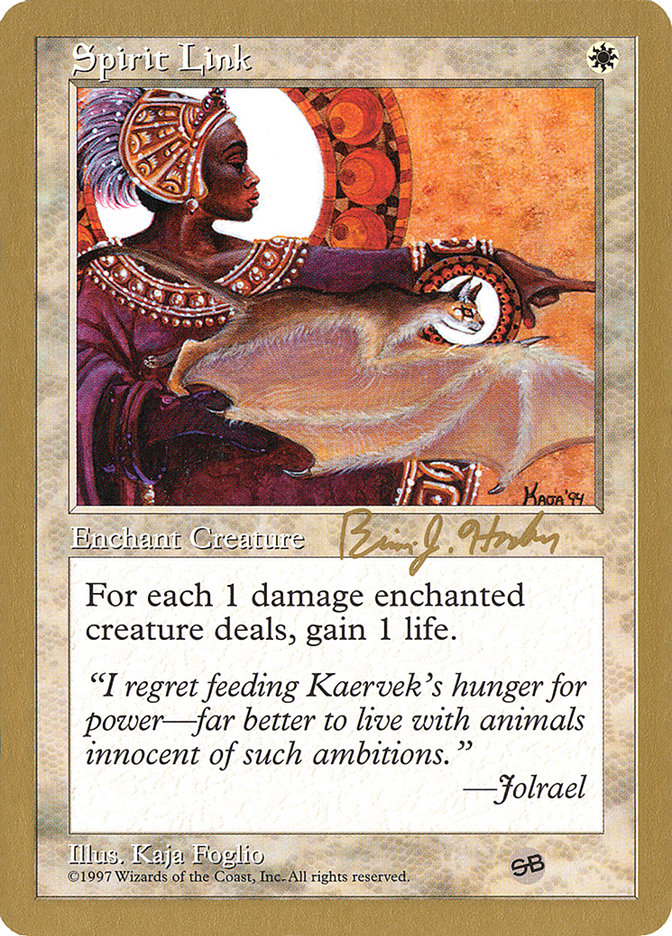 Spirit Link (Brian Hacker) (SB) [World Championship Decks 1998] | Anubis Games and Hobby