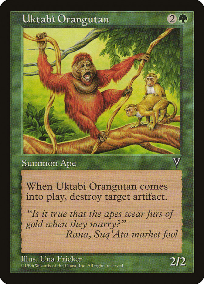 Uktabi Orangutan [Visions] | Anubis Games and Hobby
