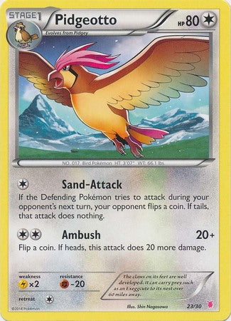 Pidgeotto (23/30) [XY: Trainer Kit 1 - Wigglytuff] | Anubis Games and Hobby