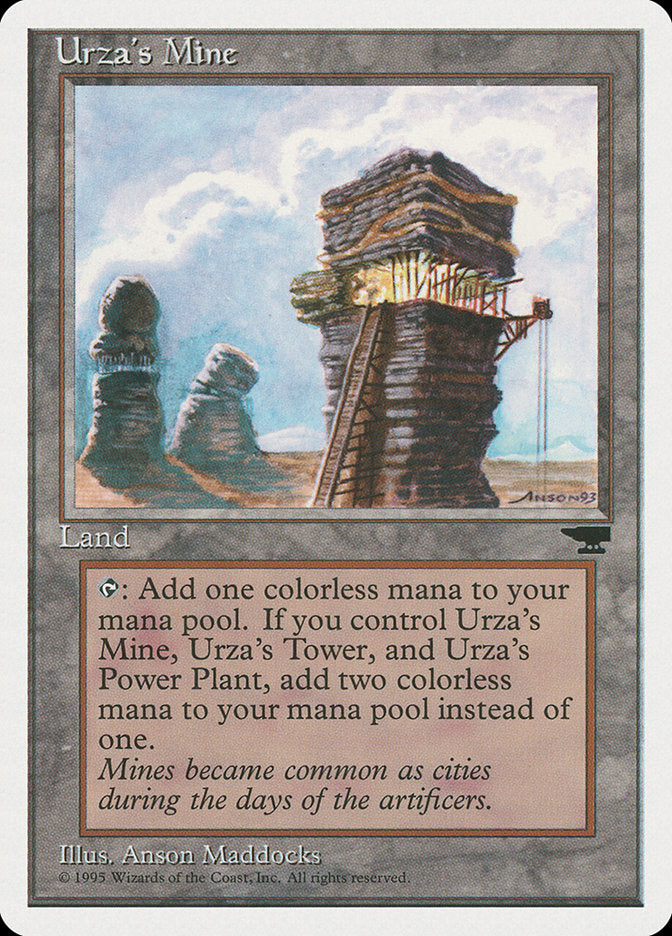 Urza's Mine (Sky Background) [Chronicles] | Anubis Games and Hobby