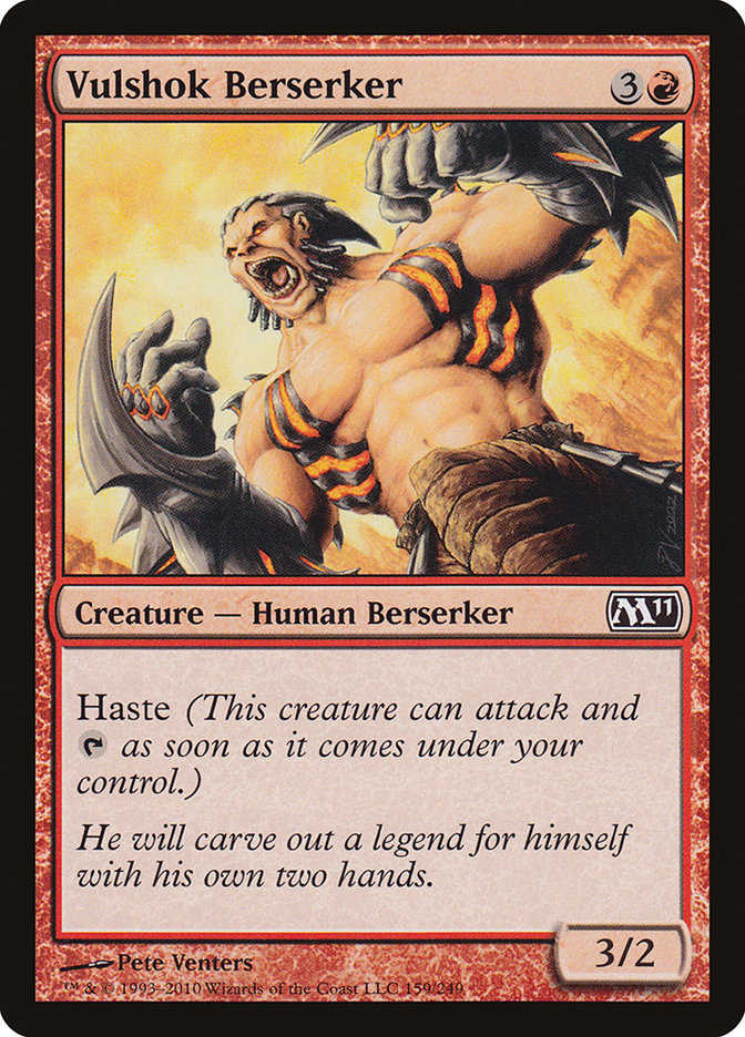 Vulshok Berserker [Magic 2011] | Anubis Games and Hobby