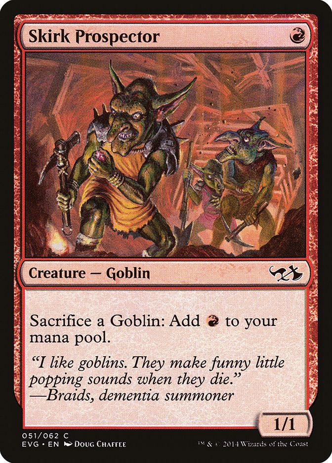 Skirk Prospector (Elves vs. Goblins) [Duel Decks Anthology] | Anubis Games and Hobby