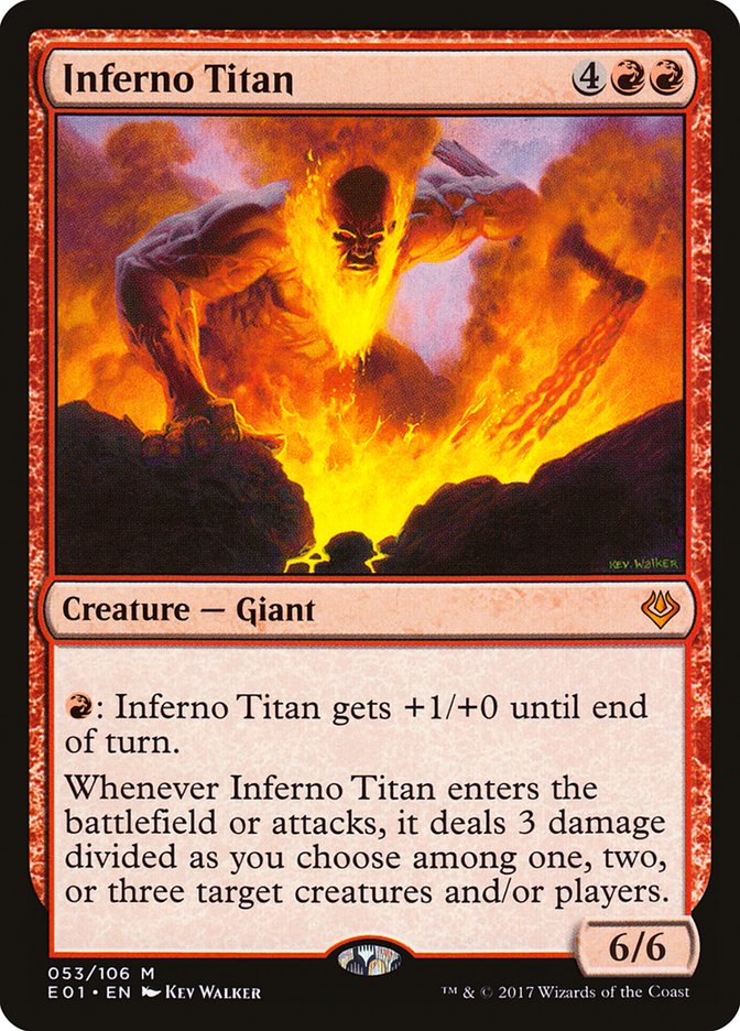 Inferno Titan [Archenemy: Nicol Bolas] | Anubis Games and Hobby