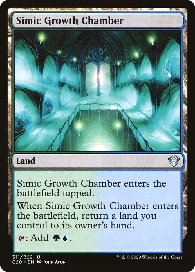 Simic Growth Chamber [Commander 2020] | Anubis Games and Hobby
