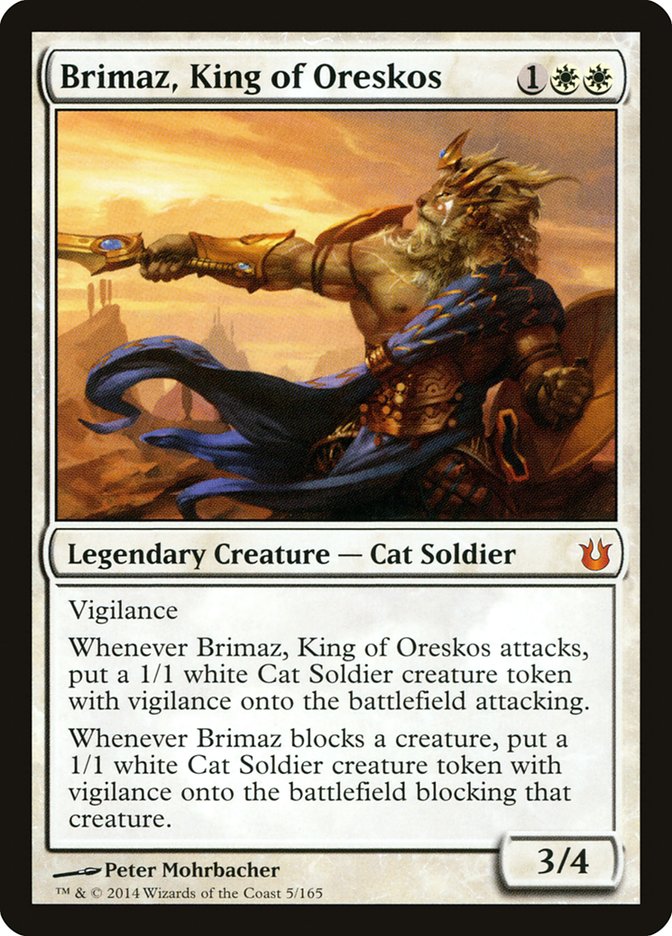 Brimaz, King of Oreskos [Born of the Gods] | Anubis Games and Hobby