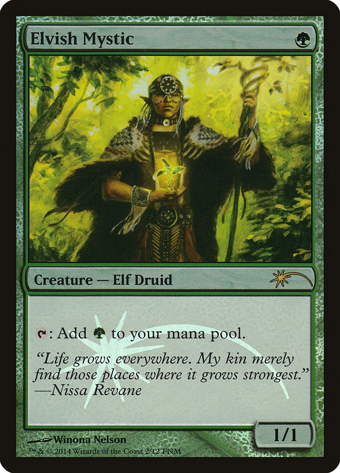 Elvish Mystic [Friday Night Magic 2014] | Anubis Games and Hobby