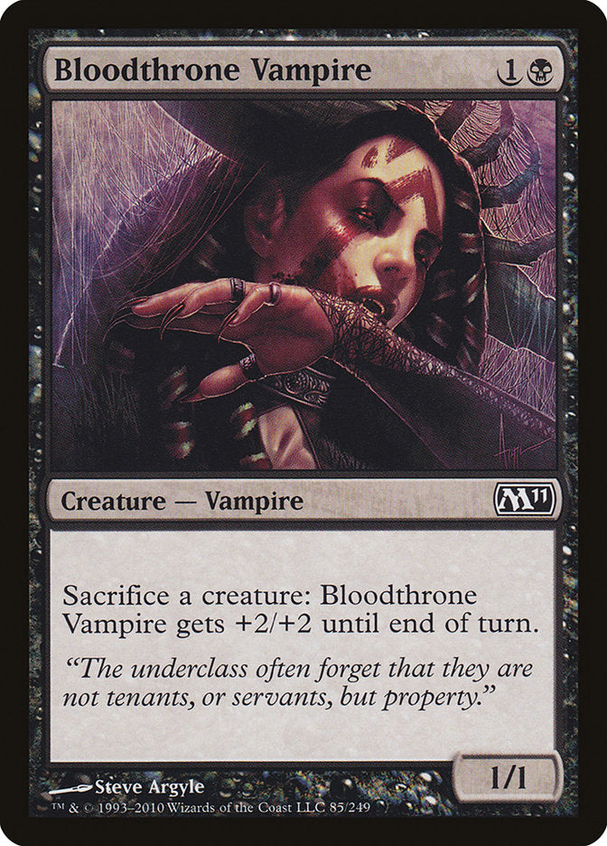Bloodthrone Vampire [Magic 2011] | Anubis Games and Hobby