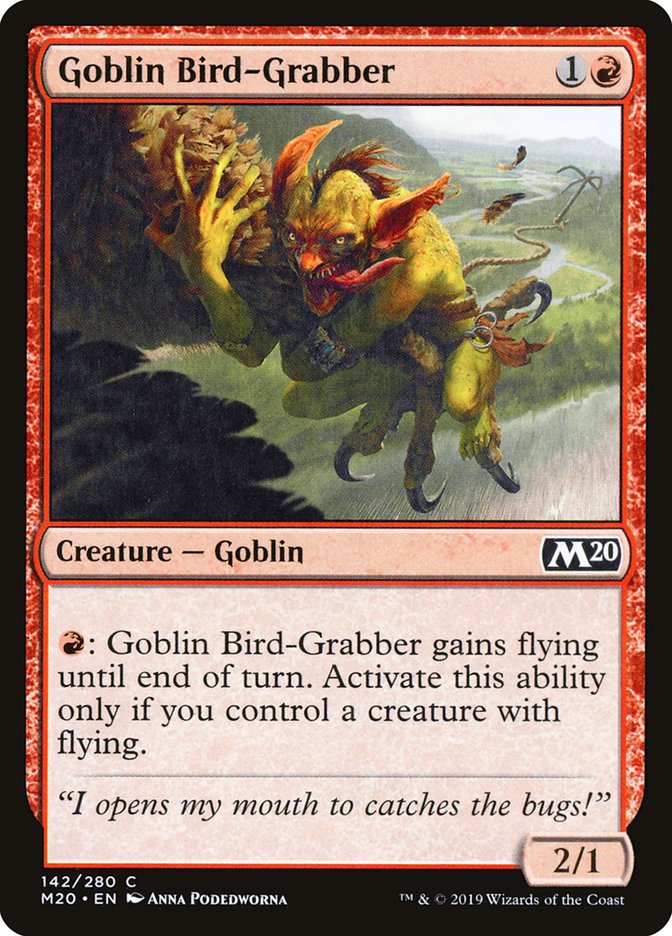 Goblin Bird-Grabber [Core Set 2020] | Anubis Games and Hobby