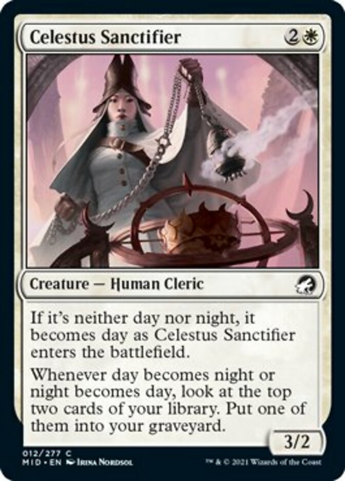 Celestus Sanctifier [Innistrad: Midnight Hunt] | Anubis Games and Hobby