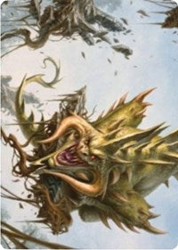 Canopy Baloth Art Card [Zendikar Rising Art Series] | Anubis Games and Hobby