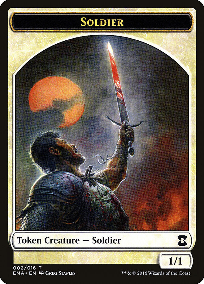 Soldier Token [Eternal Masters Tokens] | Anubis Games and Hobby