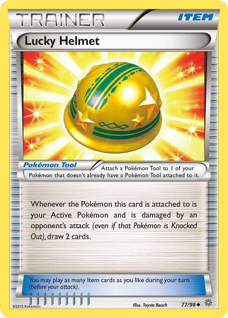 Lucky Helmet (77/98) [XY: Ancient Origins] | Anubis Games and Hobby