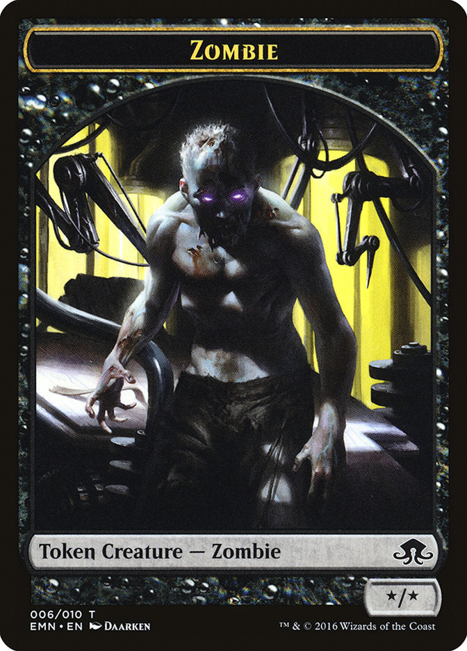 Zombie Token (006/010) [Eldritch Moon Tokens] | Anubis Games and Hobby
