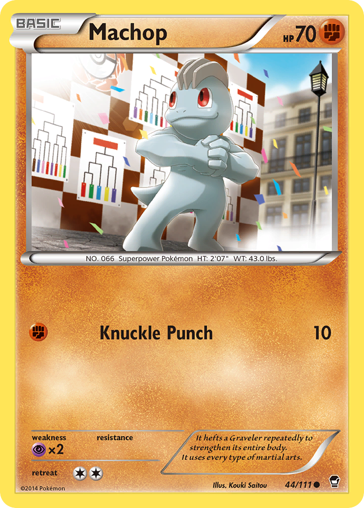 Machop (44/111) [XY: Furious Fists] | Anubis Games and Hobby