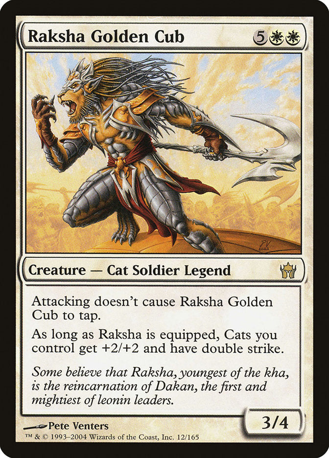 Raksha Golden Cub [Fifth Dawn] | Anubis Games and Hobby