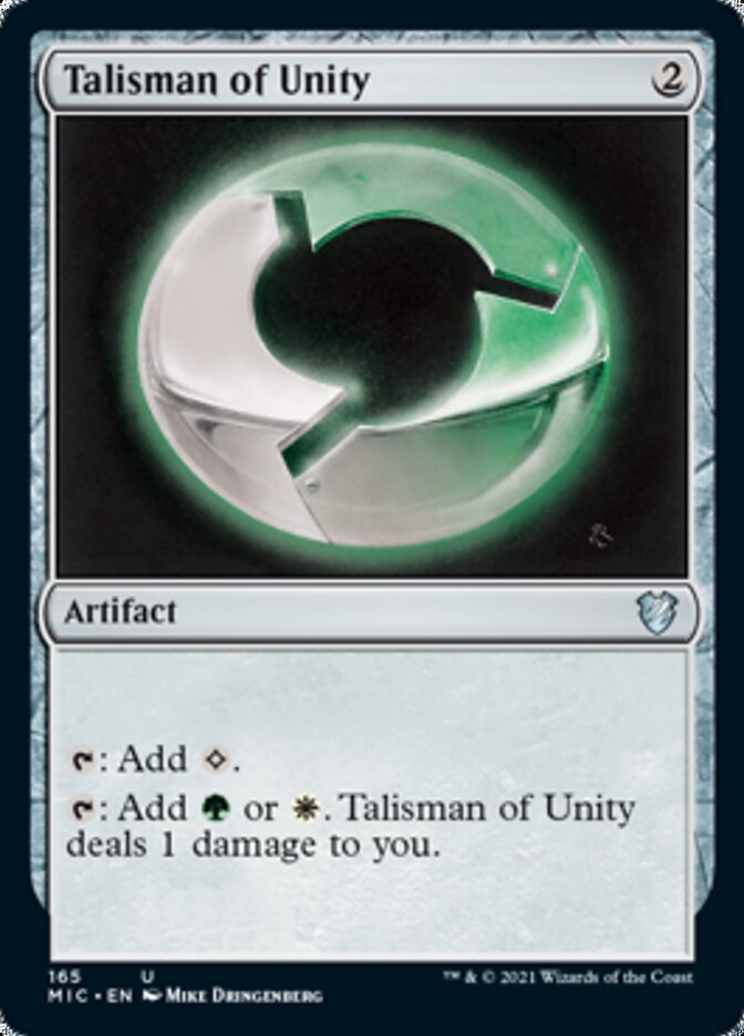 Talisman of Unity [Innistrad: Midnight Hunt Commander] | Anubis Games and Hobby