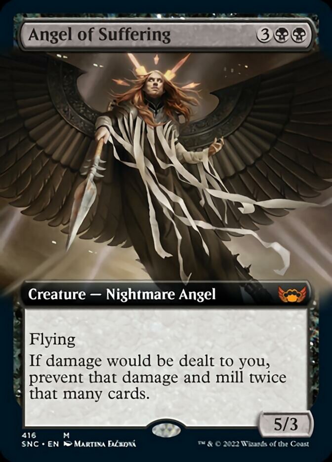 Angel of Suffering (Extended Art) [Streets of New Capenna] | Anubis Games and Hobby