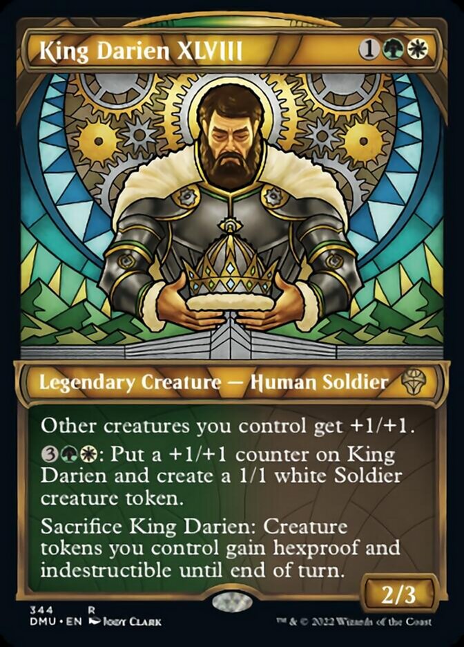 King Darien XLVIII (Showcase) [Dominaria United] | Anubis Games and Hobby