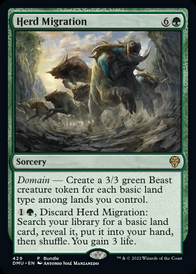 Herd Migration (Bundle) [Dominaria United] | Anubis Games and Hobby