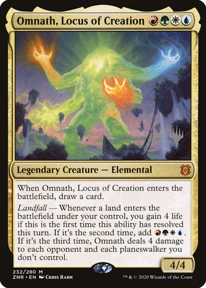 Omnath, Locus of Creation (Promo Pack) [Zendikar Rising Promos] | Anubis Games and Hobby