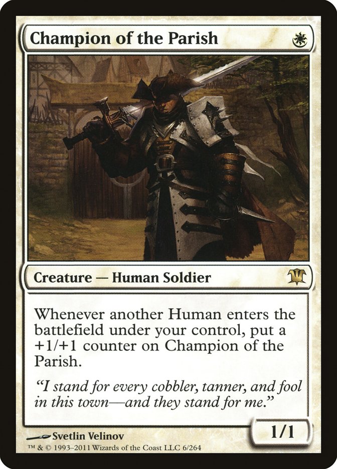 Champion of the Parish [Innistrad] | Anubis Games and Hobby