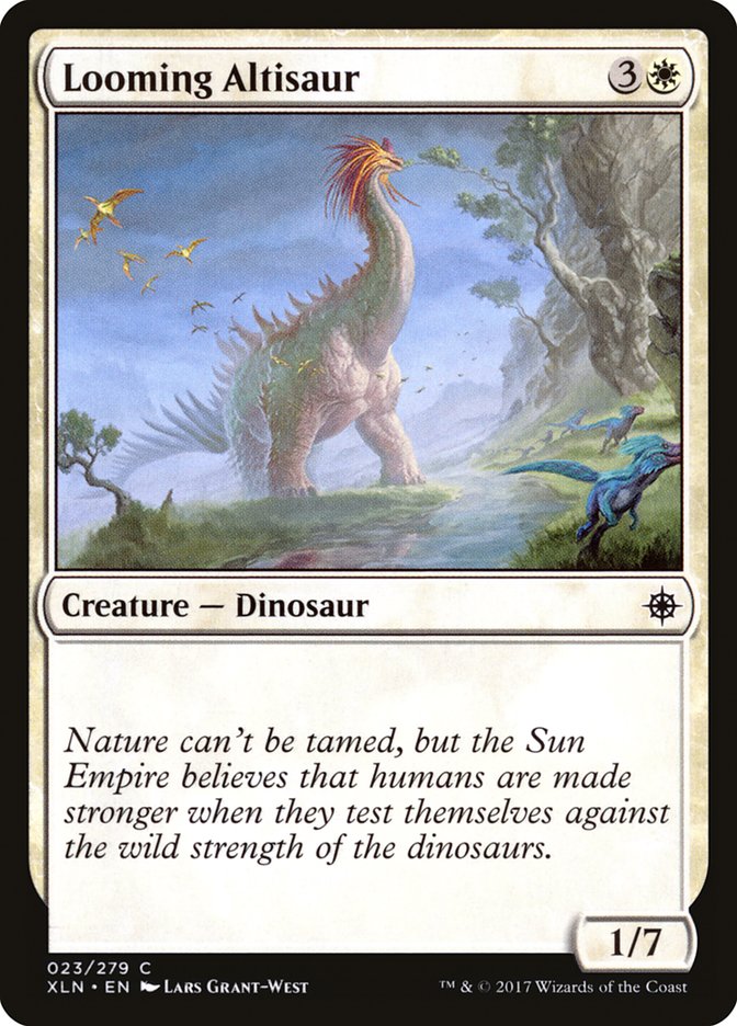 Looming Altisaur [Ixalan] | Anubis Games and Hobby