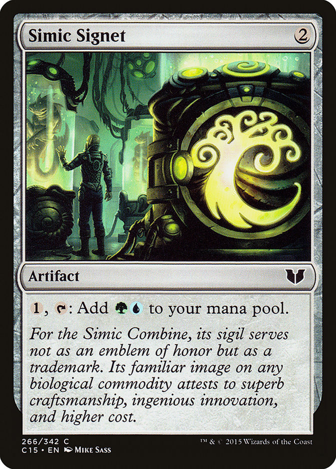 Simic Signet [Commander 2015] | Anubis Games and Hobby