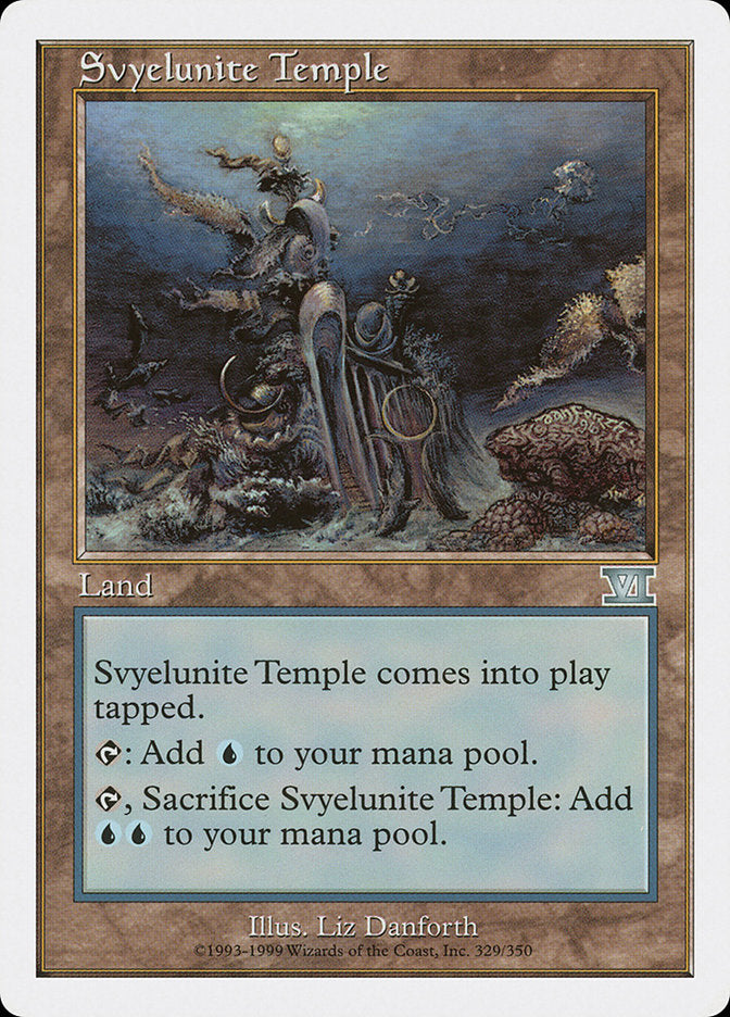 Svyelunite Temple [Classic Sixth Edition] | Anubis Games and Hobby