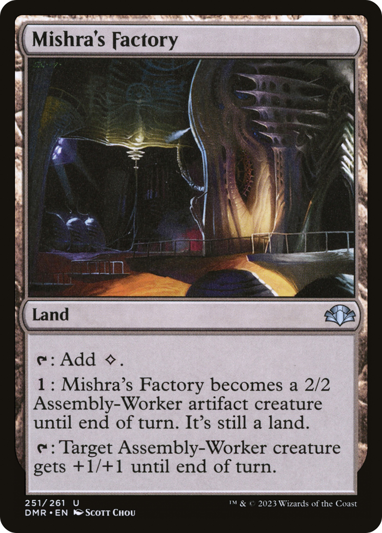 Mishra's Factory [Dominaria Remastered] | Anubis Games and Hobby