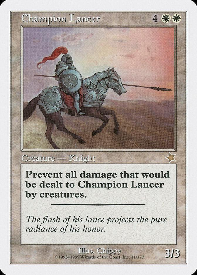 Champion Lancer [Starter 1999] | Anubis Games and Hobby