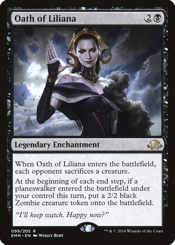 Oath of Liliana [Eldritch Moon] | Anubis Games and Hobby