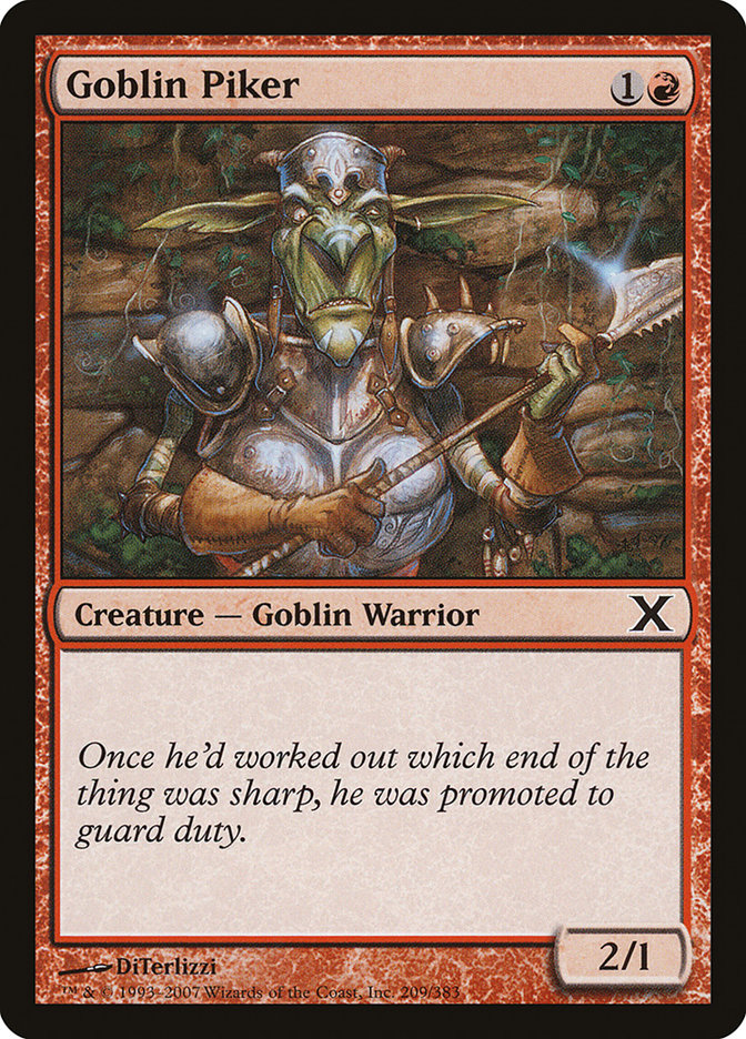 Goblin Piker [Tenth Edition] | Anubis Games and Hobby