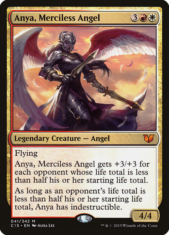 Anya, Merciless Angel [Commander 2015] | Anubis Games and Hobby
