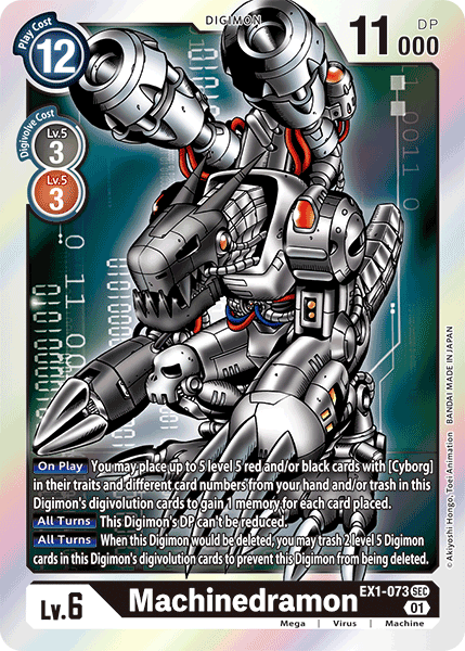 Machinedramon [EX1-073] [Classic Collection] | Anubis Games and Hobby