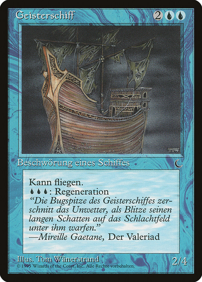 Ghost Ship (German) - "Geisterschiff" [Renaissance] | Anubis Games and Hobby