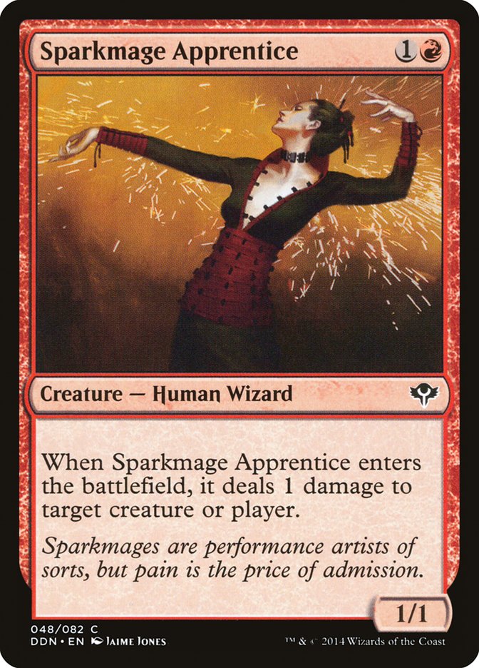 Sparkmage Apprentice [Duel Decks: Speed vs. Cunning] | Anubis Games and Hobby