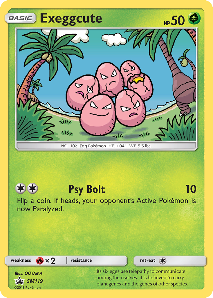 Exeggcute (SM119) [Sun & Moon: Black Star Promos] | Anubis Games and Hobby