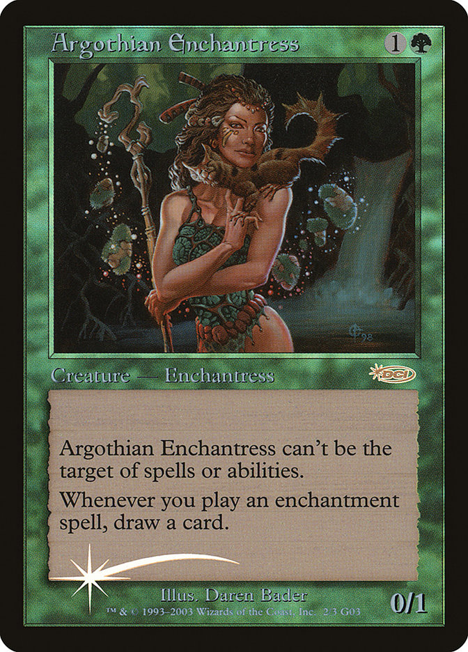 Argothian Enchantress [Judge Gift Cards 2003] | Anubis Games and Hobby